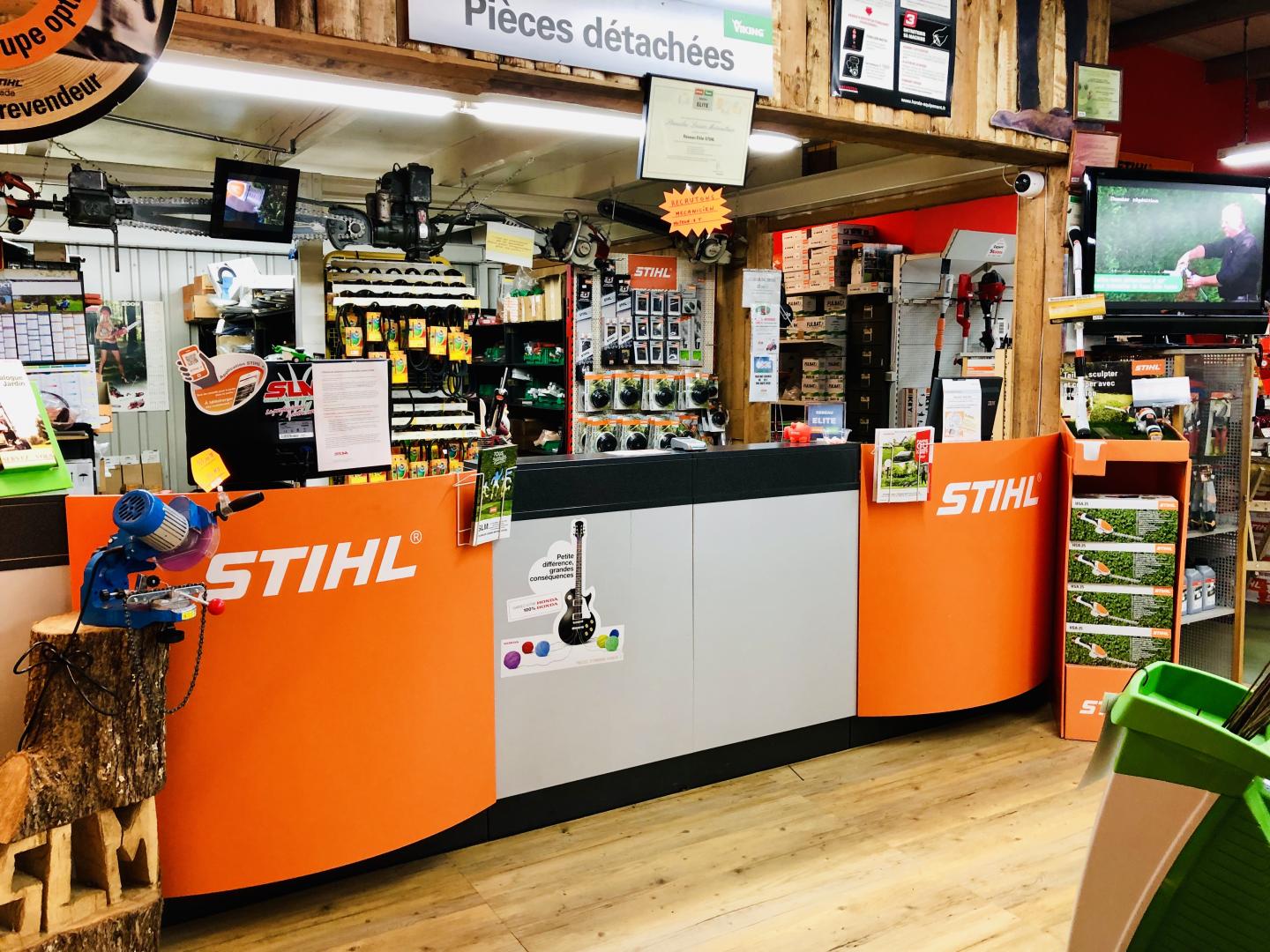 La marque Stihl à Montpellier chez Via Motoculture